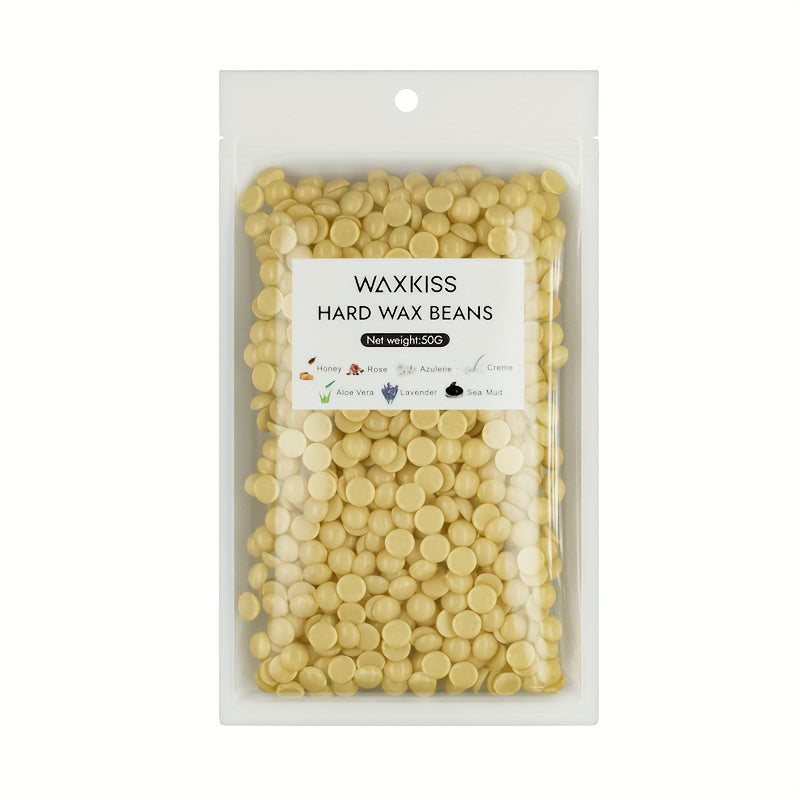 Bolsa de recarga de perlas de cera unisex 50g cera dura para depilación multicolor