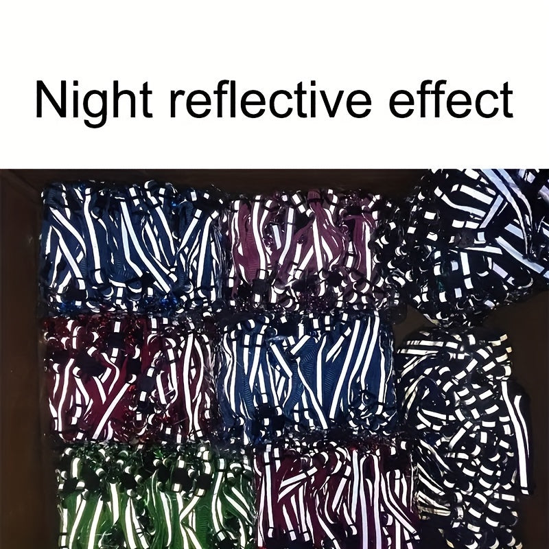 10-Pack Reflective Breakaway Cat Collars with Bells and Ears Adjustable Safety Pet Collars