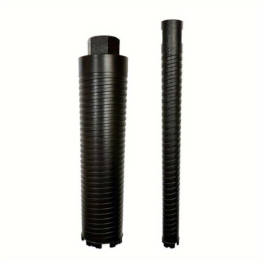 Diamond Core Drill Bits Wet Dry 45 Steel Steel Bars Black Textured Grip for Concrete Brick Block Stone