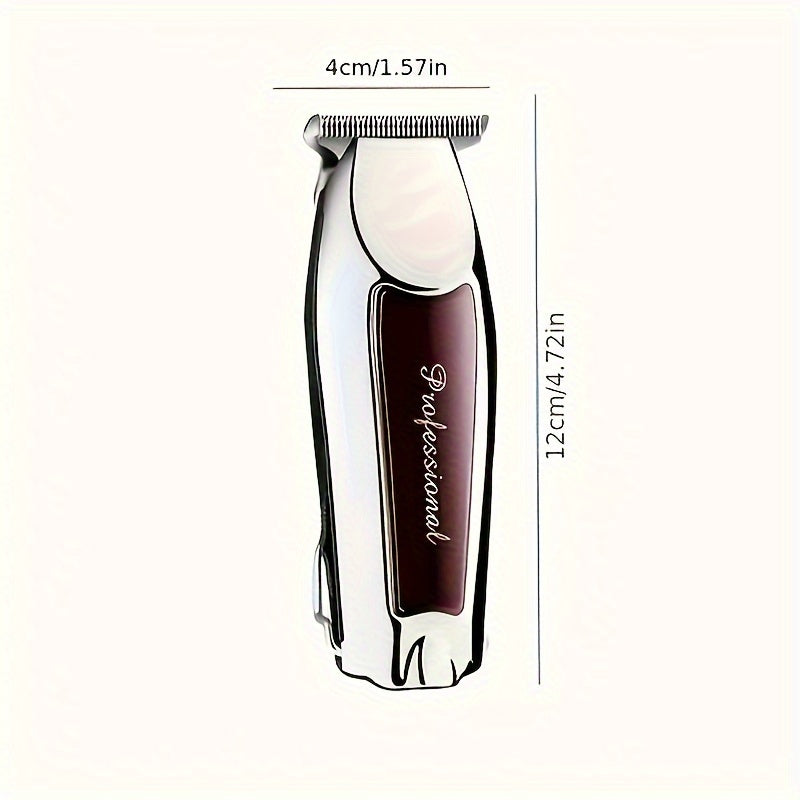Cordless Men’s Hair Clipper with USB Rechargeable Lithium Battery and Multi-Function Trimming