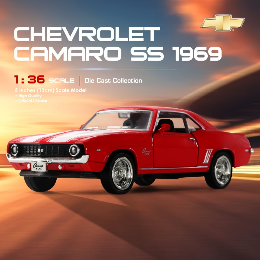 Child Boys Alloy Pullback Car Model 1:36 Scale Sports Toy Car Ornament