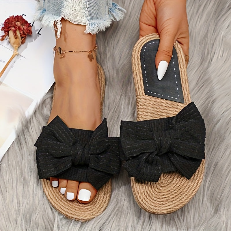 Women's Summer Sandals in Black White or Yellow Comfort Casual