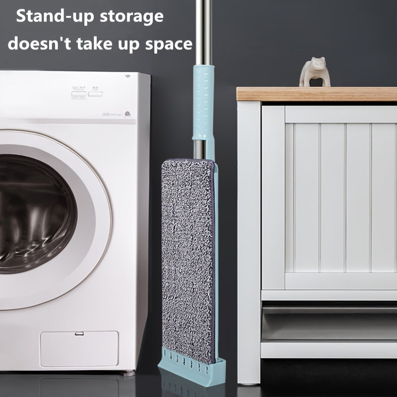 4 Pack Long-Handled Spin Mops for Wet and Dry Floor Cleaning