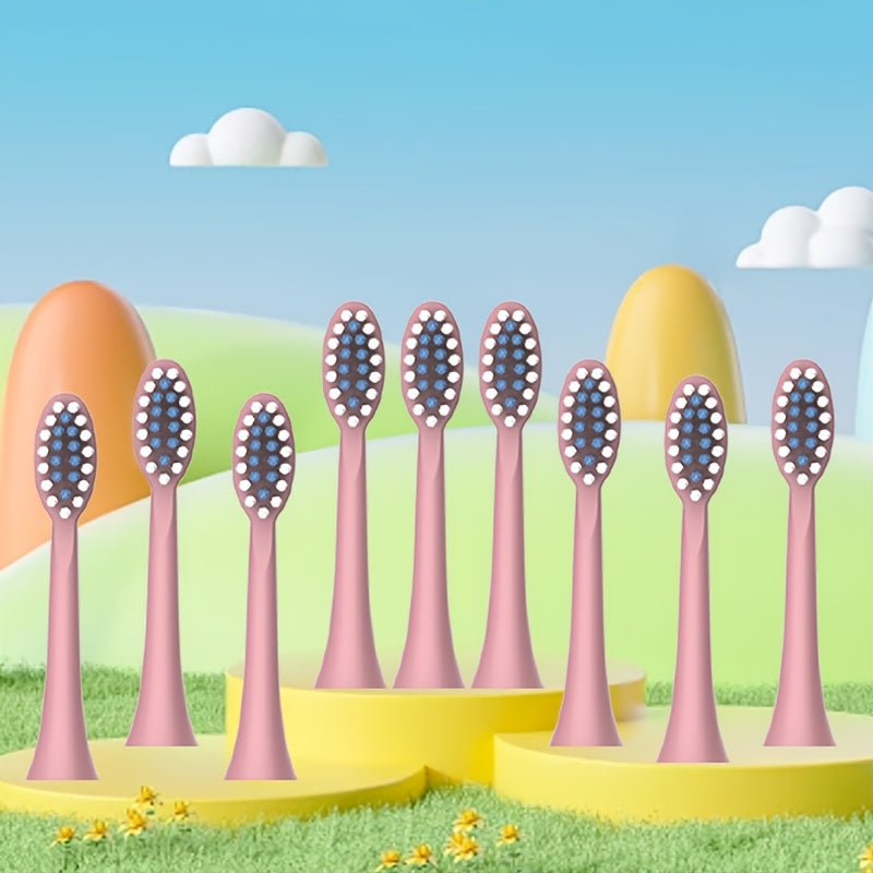 Electric Toothbrush Replacement Brush Heads for Adults, 3-9 Colors