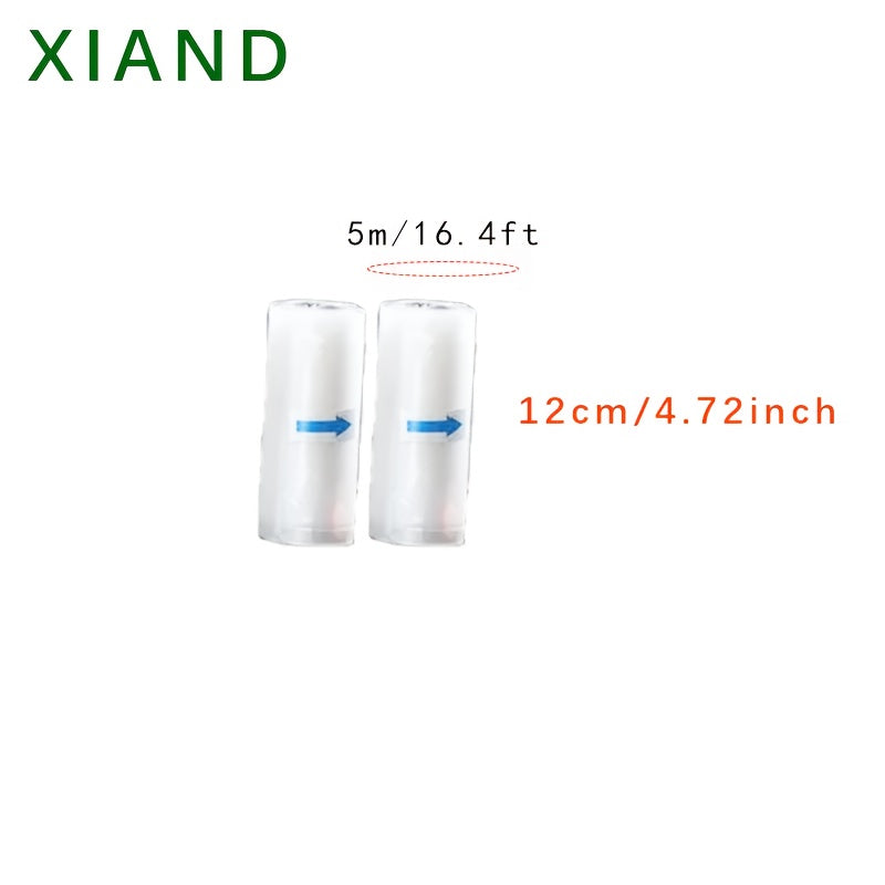 Ovqatni saqlash va tartibga solish uchun 2 ta vakuum oziq-ovqat saqlash sumkasi to'plami