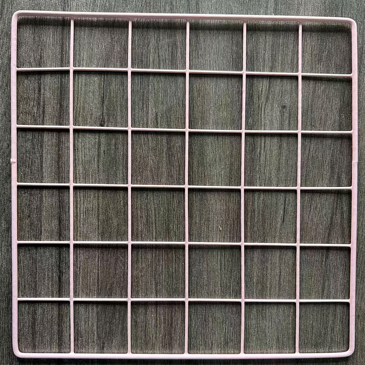 Nordic Metal Grid Photo Display Shelf for Teens Rooms Decorative Wall Shelf