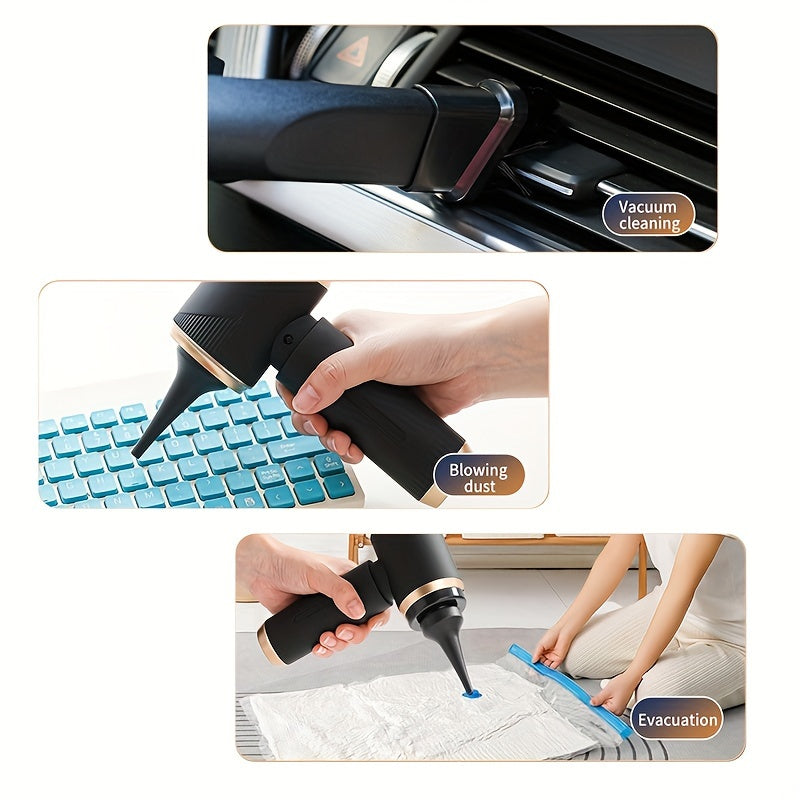 Wireless Portable Vacuum Cleaner with Strong Suction for Car and Home