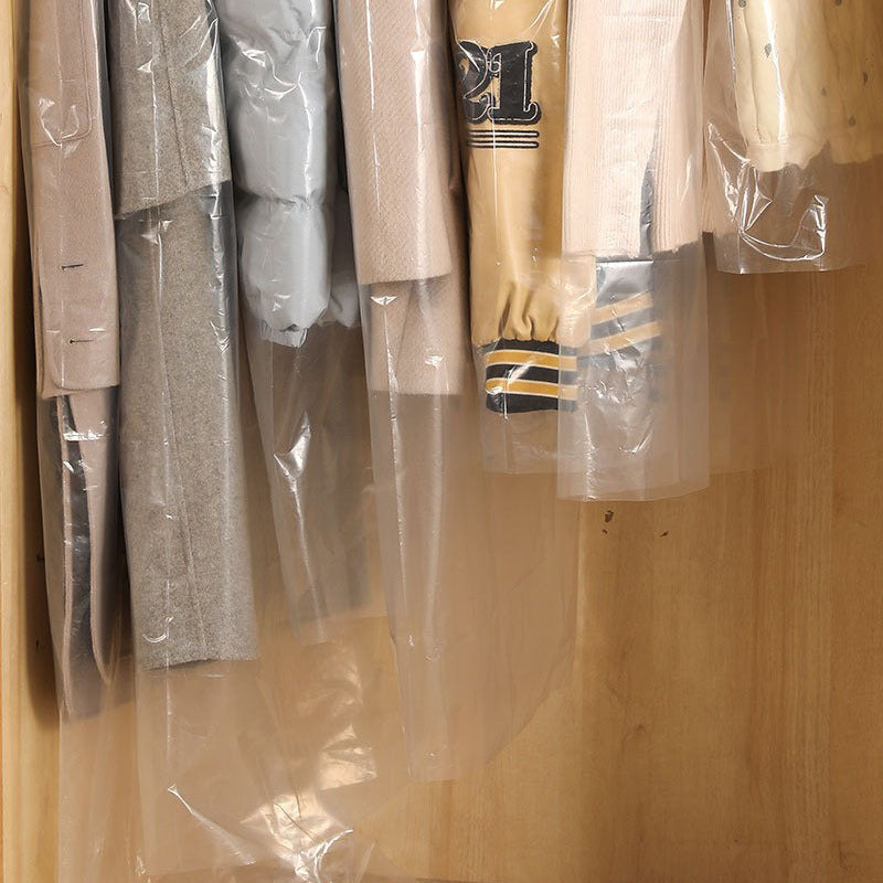 Clear Dustproof Garment Covers for Suits and Dresses Water-Resistant Storage Bags