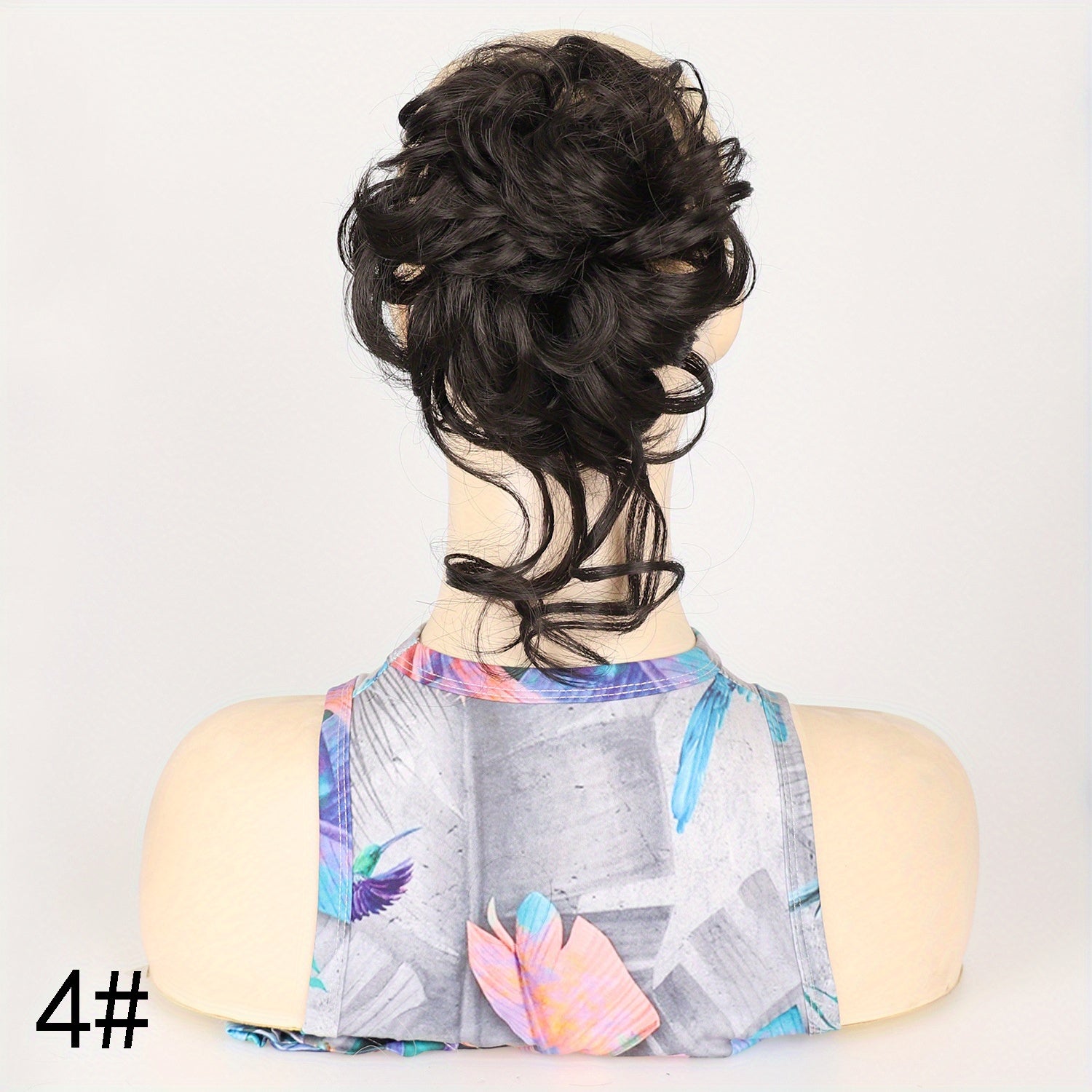 Women's Wavy Curly Synthetic Hairpiece Scrunchies for Tousled Updo