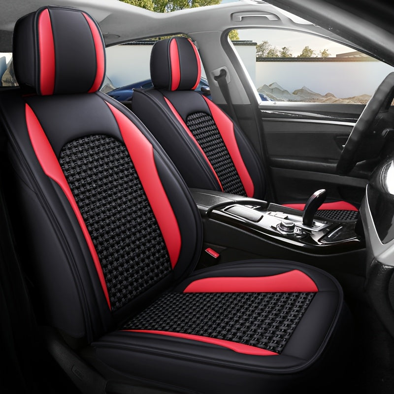 Universal All-Season Car Seat Cover Breathable Fabric Full Coverage