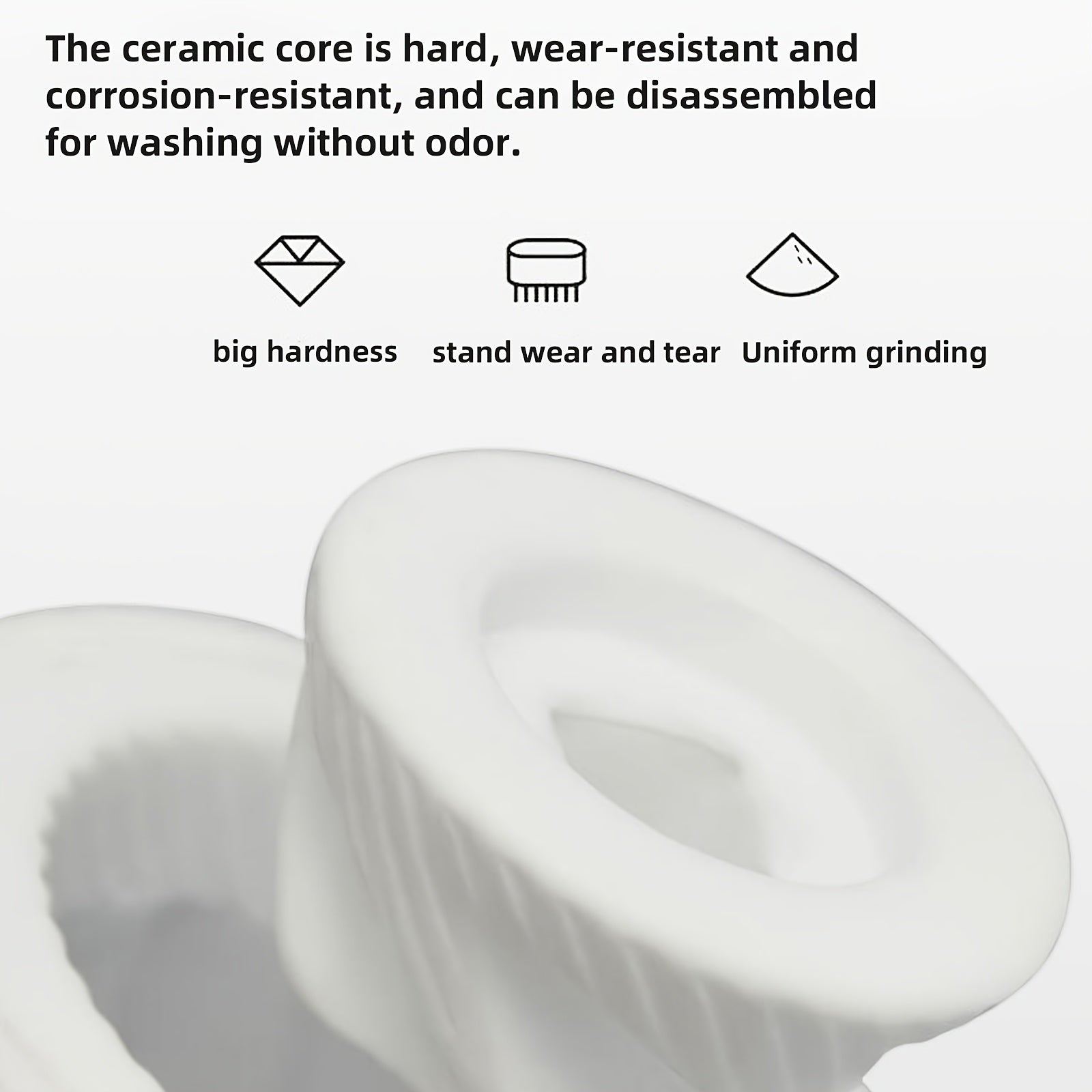 Red Electric Spice Grinder Rechargeable Portable Salt Pepper Sugar Mill