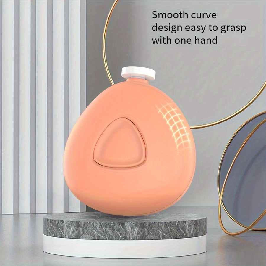 Electric Nail Grinder for All Ages Battery Operated 6 Heads Low Noise Safe Portable