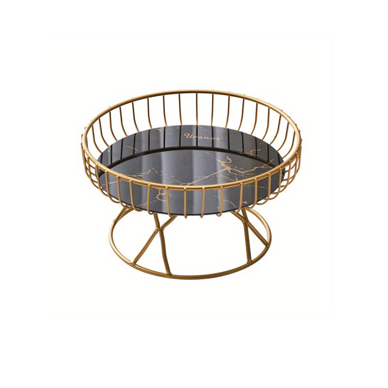 European-Style Ceramic Fruit Plate for Living Room Parties and Afternoon Tea