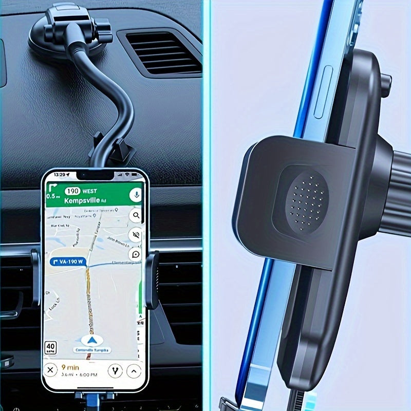 Universal Avtomobil Telefon Qoplami Moslashuvchan Gooseneck Panelga O'rnatish Alüminiy Alloy Suv o'tkazmaydigan