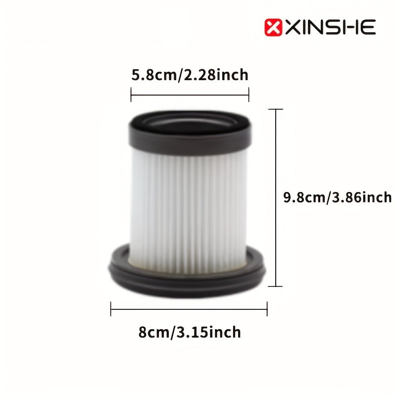 Wireless Vacuum Cleaner Replacement Filters Inlet Outlet Silicone Plastic 1-2 Pieces