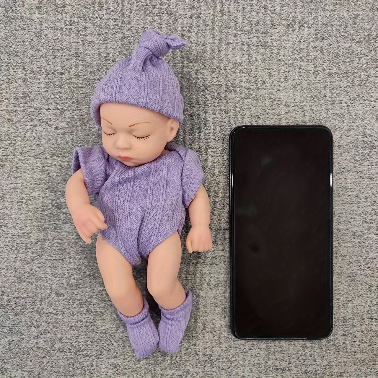 Reborn Doll Full Body Sleeping Baby with Soft Glue Simulation