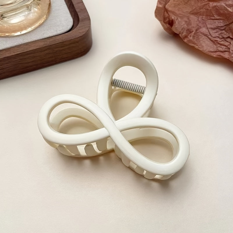 Women's Hair Claw Clip Matte Finish Hollow Updo Hair Accessory Medium