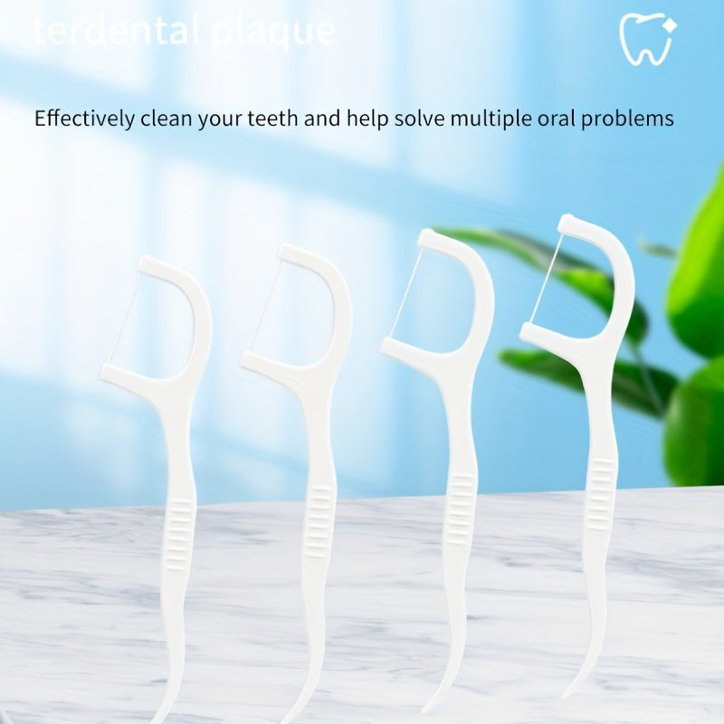 300 Pcs Dental Floss Picks Oral Dental Hygiene Tooth Cleaner Travel Tool
