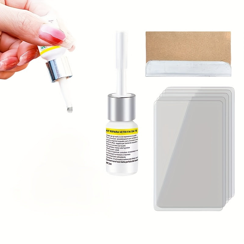 Набор для ремонта лобового стекла автомобиля, герметик для трещин, автостекло, инструмент