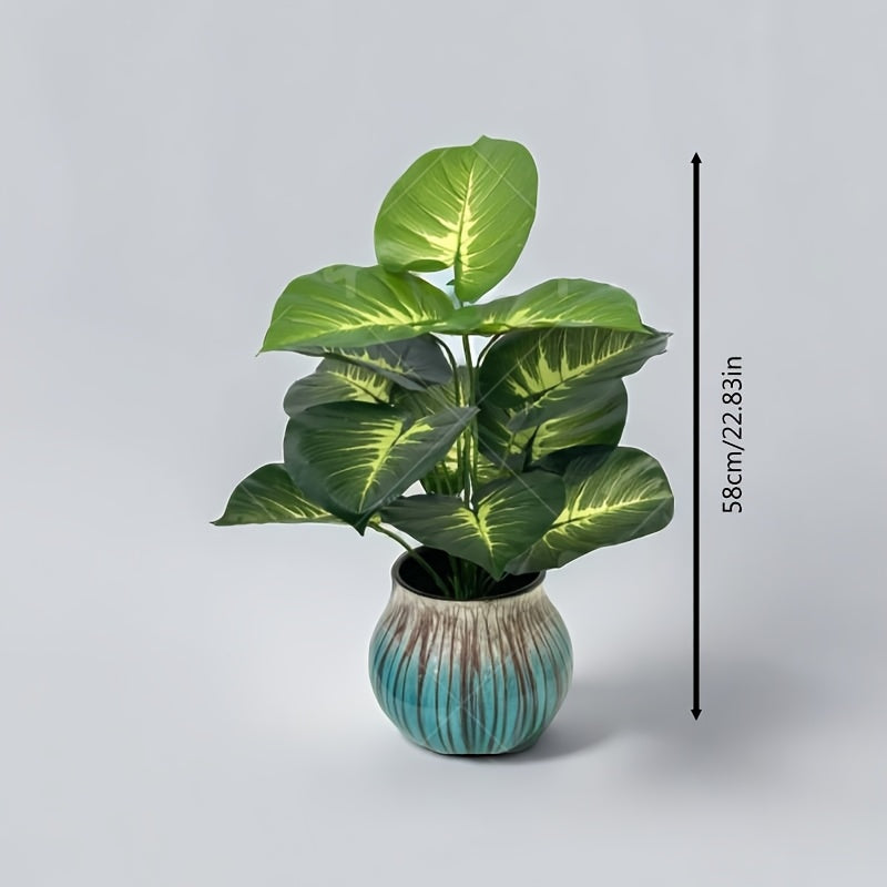 Artificial Plant Lifelike Money Plant for Indoor Outdoor Gardens and Weddings