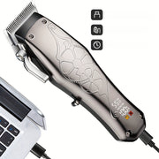 Беспроводные машинки для стрижки волос с ЖК-дисплеем, перезаряжаемый аппарат для стрижки для мужчин, парикмахеров