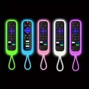 Funda de silicona para control remoto con cordón para mandos de TV compatible con varios modelos