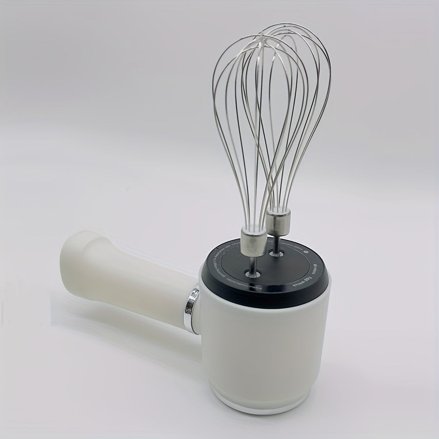 Electric Egg Beater Stainless Steel Hand Mixer with Turbo Mode