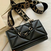 Ayollar uchun zamonaviy mini emboslangan krossbody sumka, tasodifiy foydalanish uchun ideal.