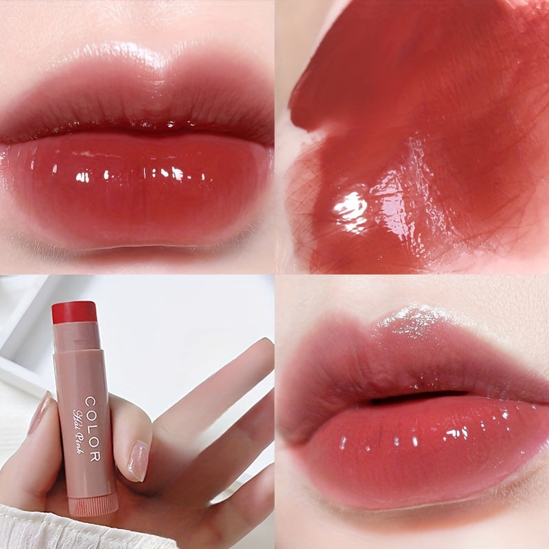 Bálsamo labial hidratante de 3 colores para mujer con hidratación duradera