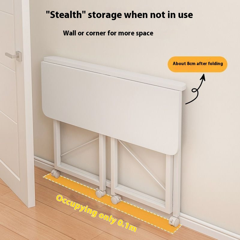 Wooden Computer Desk with Shelf Rolling Study Table Home Office Workstation Black or White