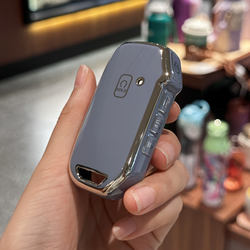 Soft TPU Key Fob Cover for Car Key Protector Skin for SUV Sedan Accessory