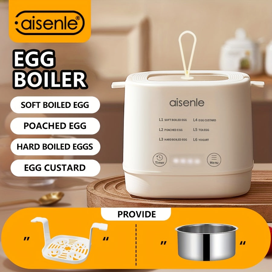 Electric Egg Steamer with Automatic Power-Off European Standard Plug