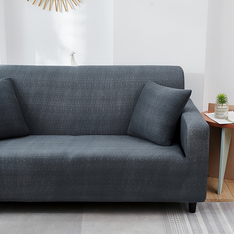 Эластичный чехол для дивана с текстурой на все четыре сезона.