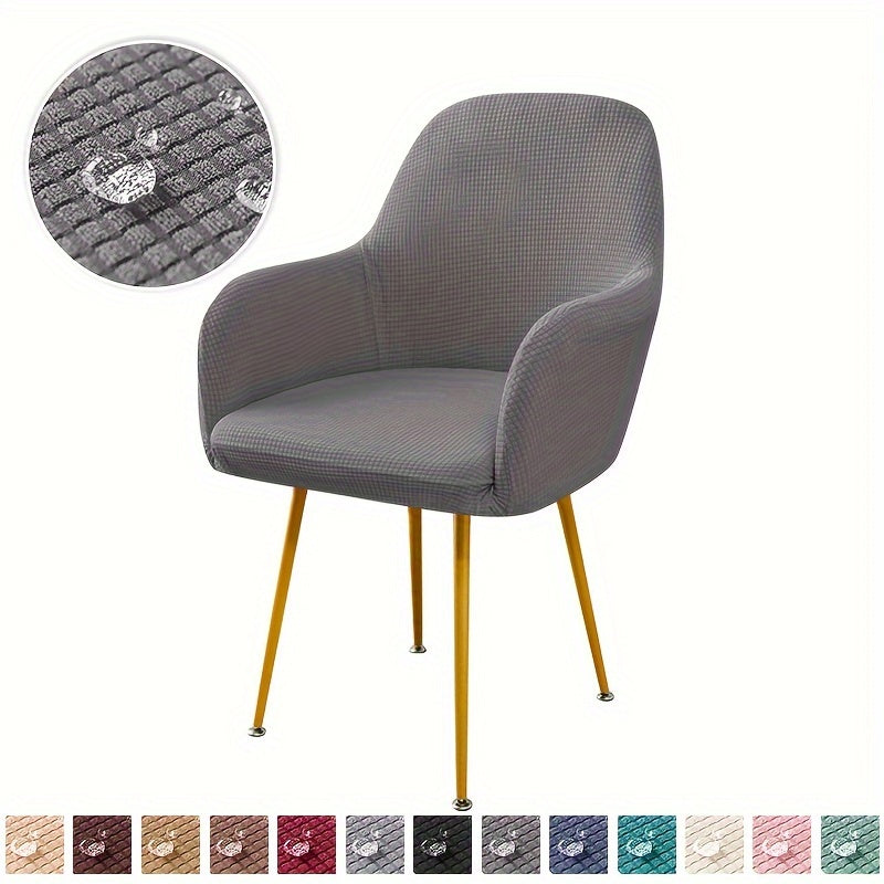 Чехол для офисного кресла с подлокотниками для обеденной и гостиной мебели, защитный чехол для сиденья