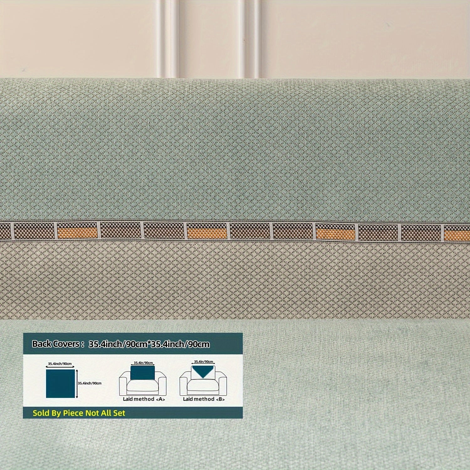 Bohemian Diamond Chenille Sofa Cover Pet-Friendly Non-Slip Protector for Home Decor