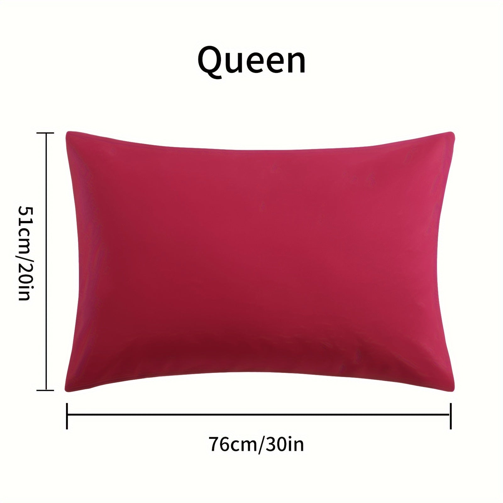 Two Pack Brushed Cloth Pillowcases 90gsm Soft Durable Bedding Set