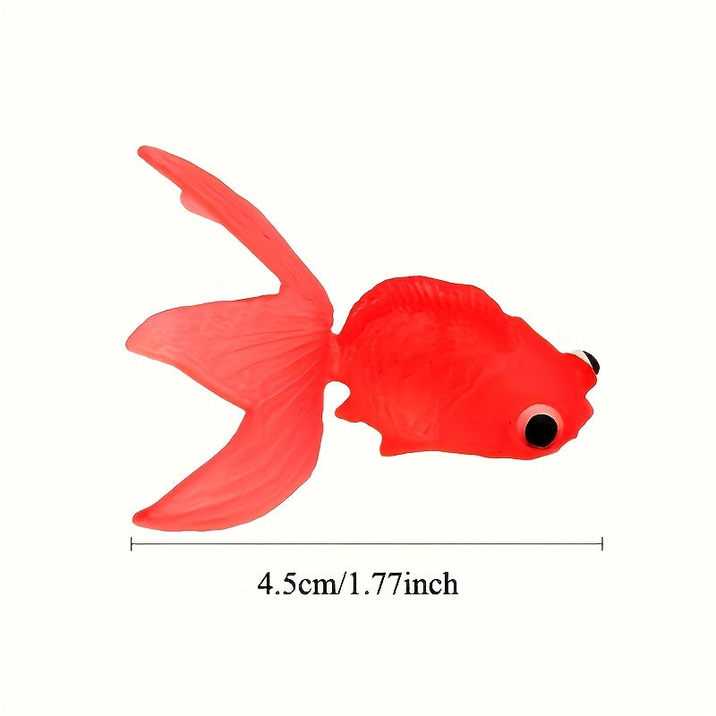 Floating Goldfish Cat Toy with Realistic Swimming Fish Durable Plastic Indoor Outdoor
