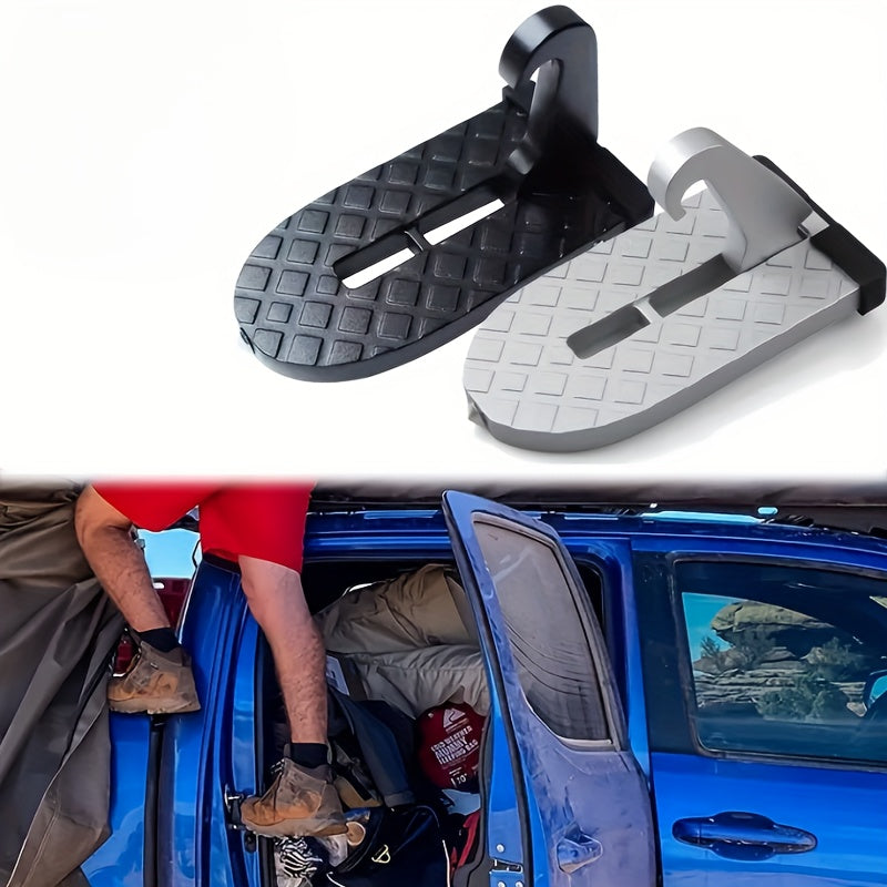 Universal Aluminum Folding Door Step for Roof Racks SUV Truck Sedan
