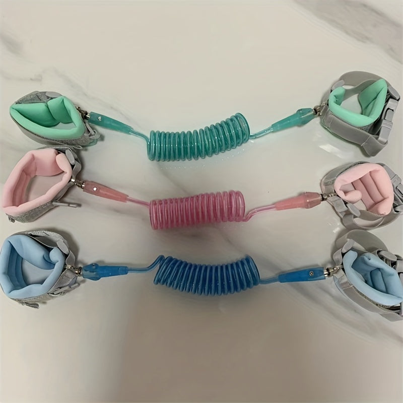 Child Safety Wristband Adjustable Wrist Link with 3 Colors for Baby Safety