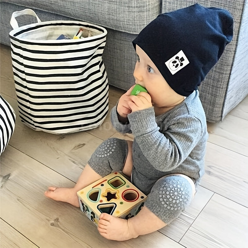 Детские наколенники для колен, унисекс, толстые махровые носки для ползания, защита в любое время года