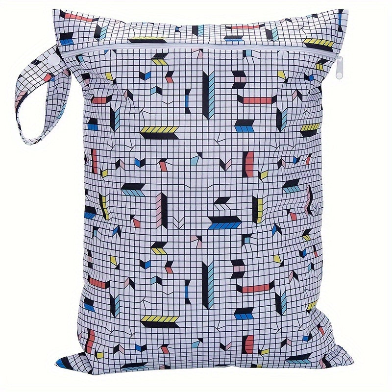 Reusable Waterproof Wet Bag for Travel and Outdoors for Wet Clothes Diapers Swimsuits