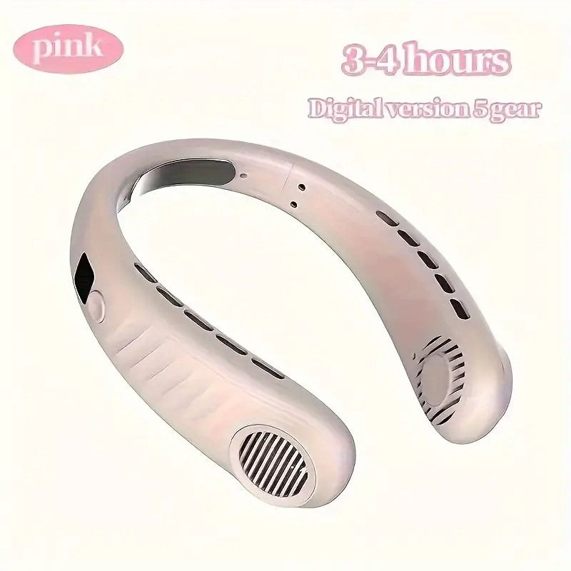 Mini USB Portable Air Circulator Fan with Hot Cold Air Adjustable Speed Silent Operation for Travel Home Outdoor