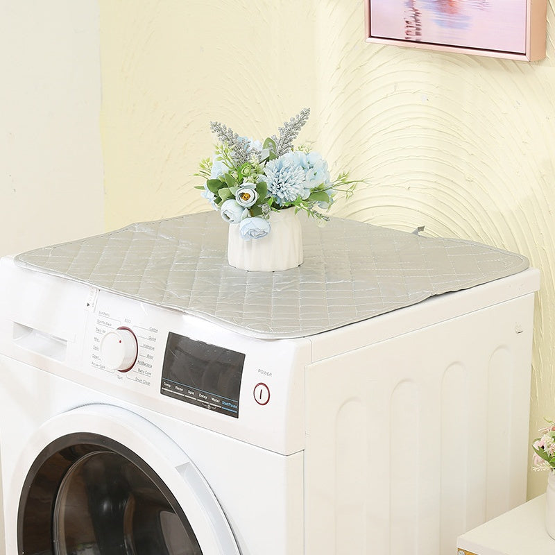 Alfombrilla de planchar plegable portátil con acolchado de algodón, resistente al calor, para viaje y lavandería