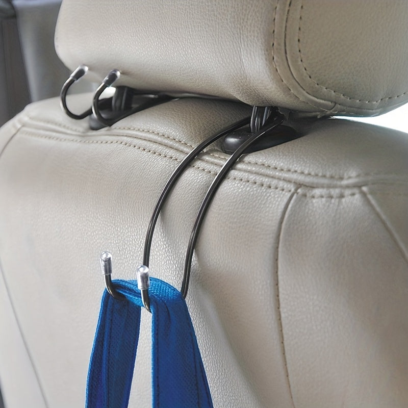 Car Seat Hanger Auto Hidden Back Seat Headrest Hook for Handbag Storage