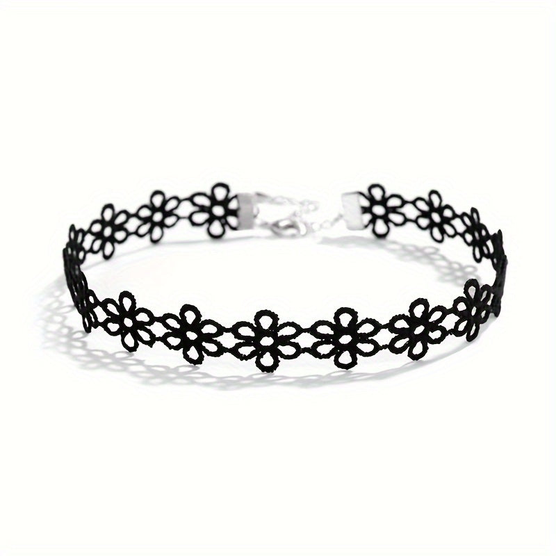 6 ta Ayollar uchun Gotik Choker Marjonlar to'plami