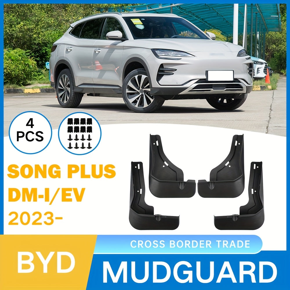 Universal PP Plastic Mud Guards for SUV Wheel Tire Protection Set