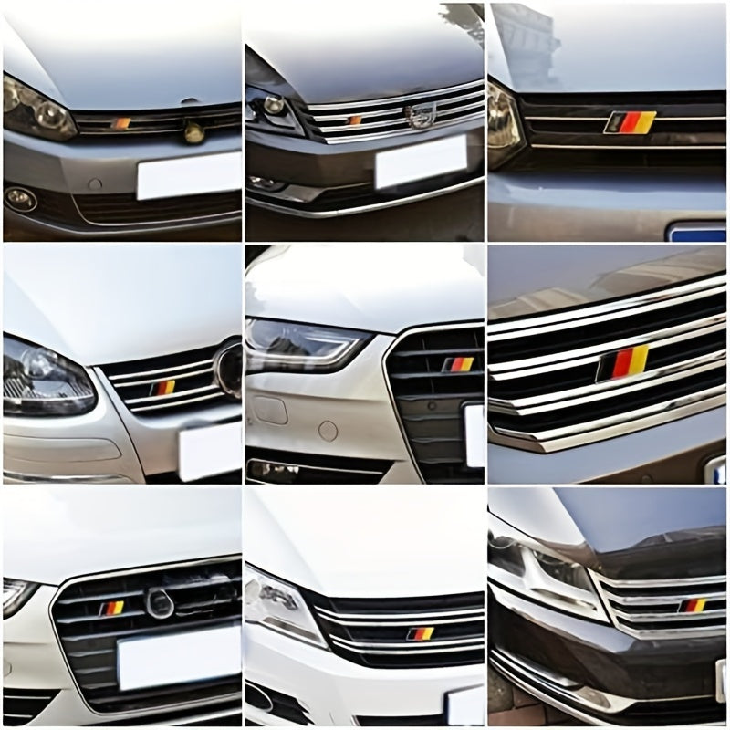 Car Emblem Badge Germany Flag Sticker Car Bumper Decoration for All Models