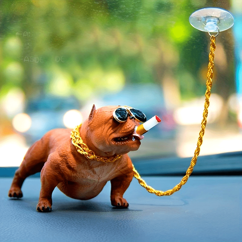 It itlar uchun avtomobil ichki bezaklari kichik figürina, ijodiy jamiyat mavzusi, Eid Muborak