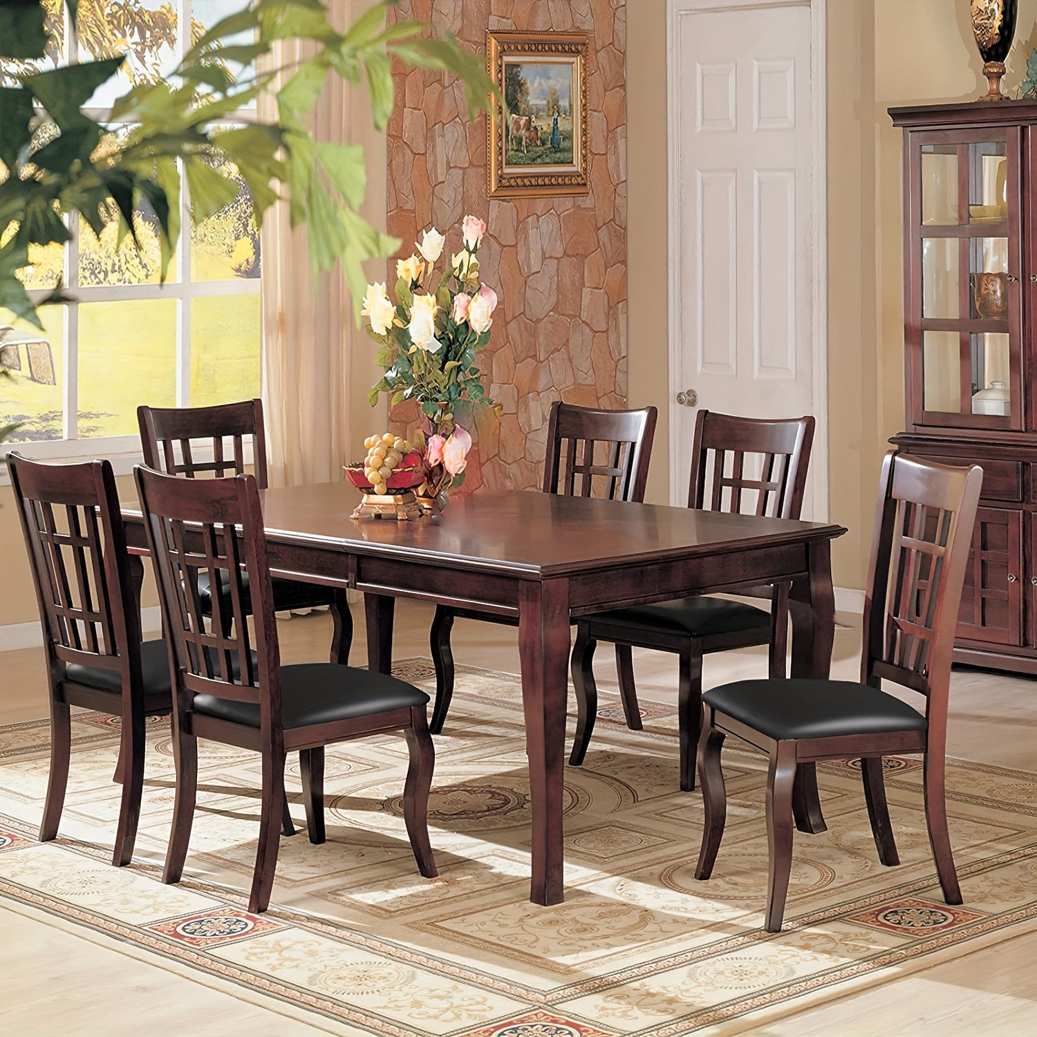 Oziq-ovqat stullari uchun suv o'tkazmaydigan PU charm qoplamalar - Uy bezaklari uchun olib tashlanadigan qoplama