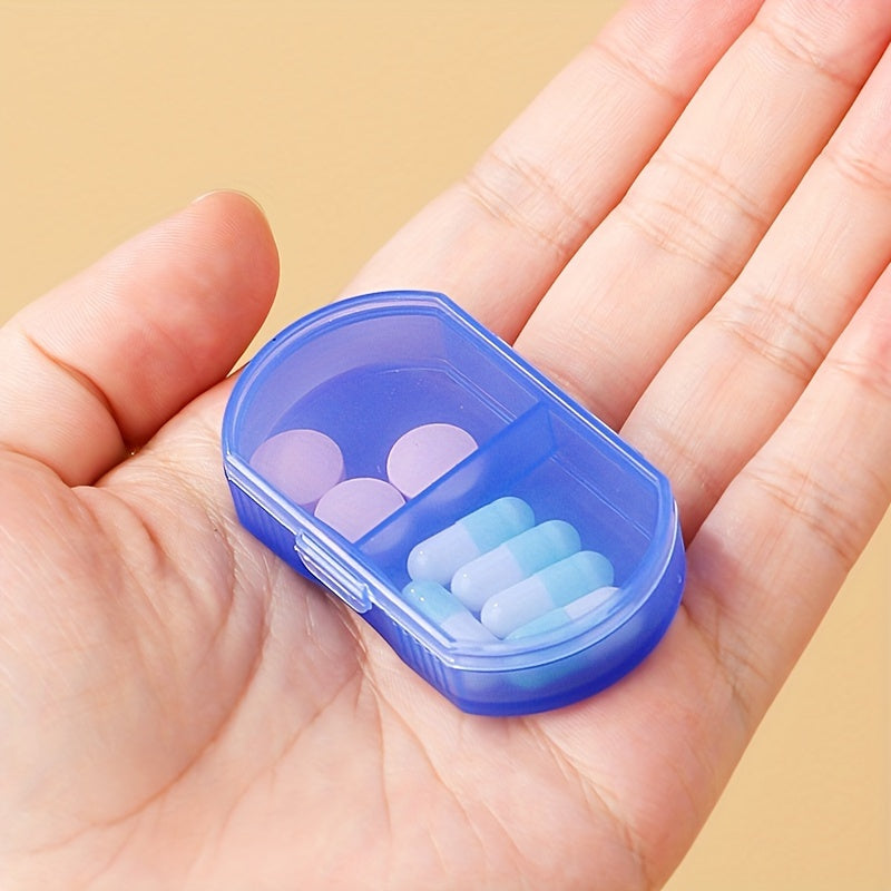 Portable Plastic Medicine Box for Travel and Daily Use
